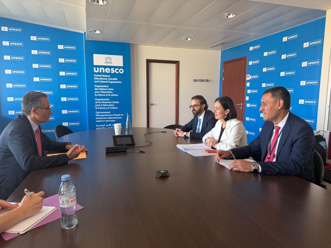 ESCS Minister met with UNESCO Assistant Director-General for Culture