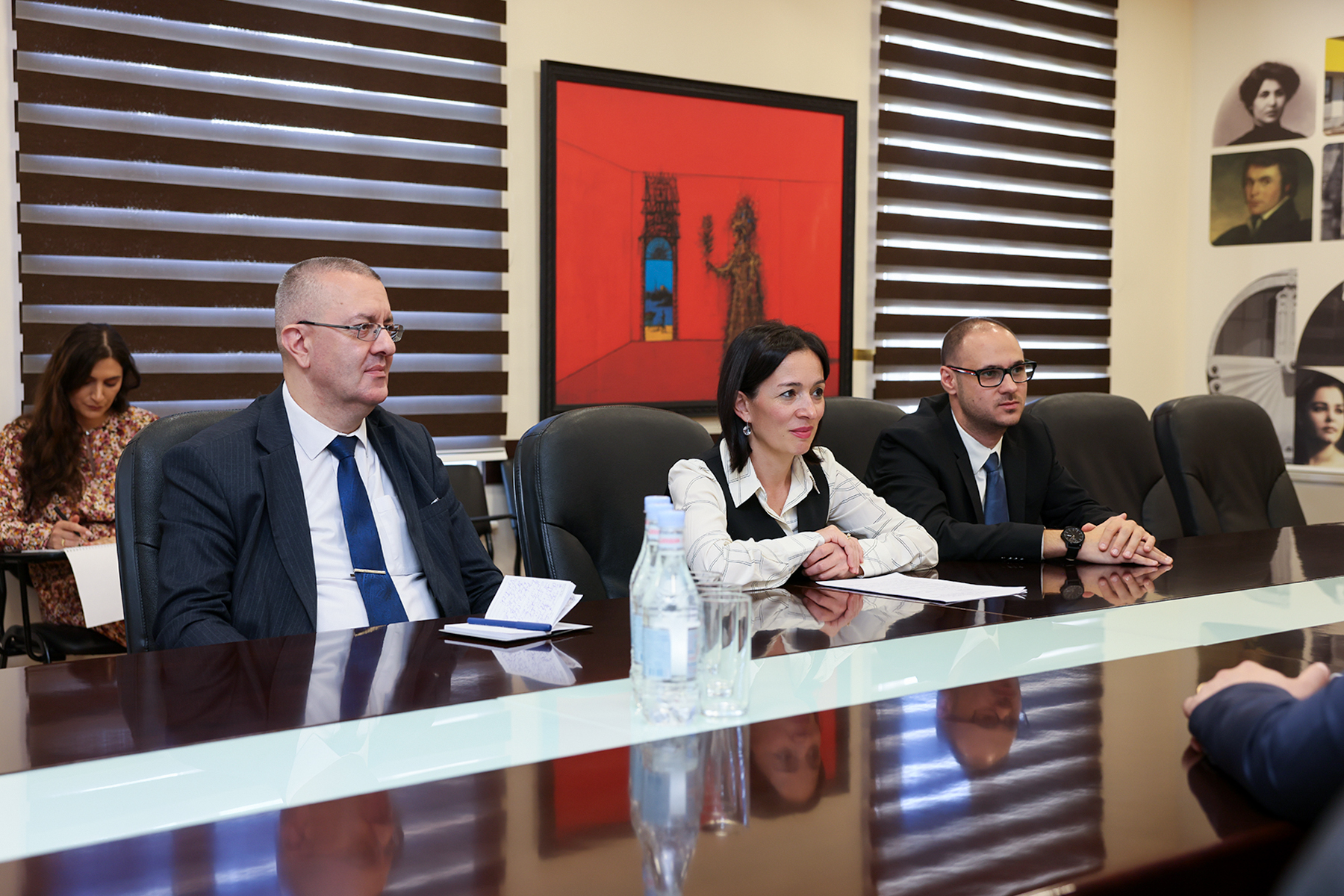 Meeting with representatives of the Oxford Alumni Business Club of Armenia