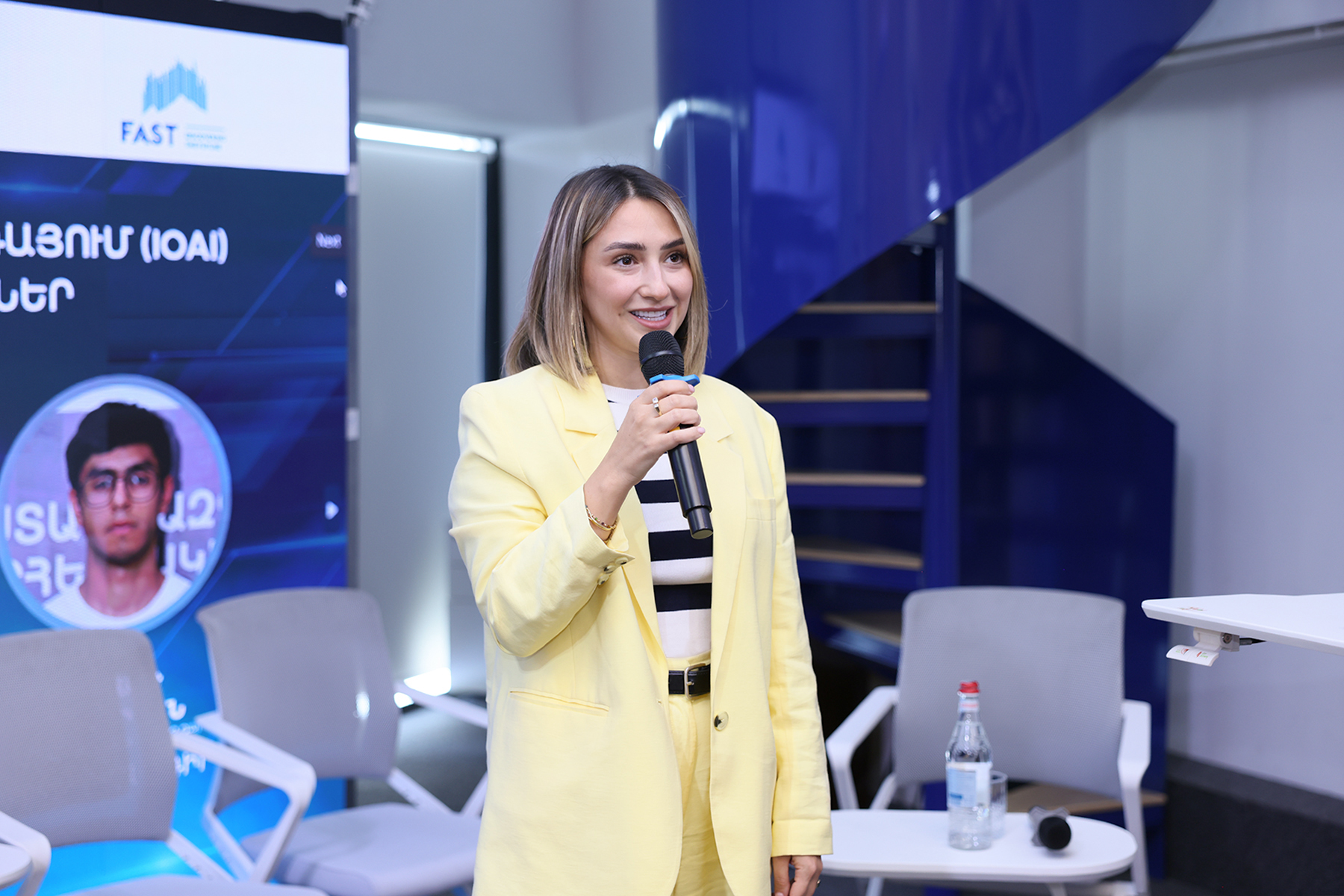 Armenian schoolchildren share their experience after successfully performing at the International Olympiad in Artificial Intelligence