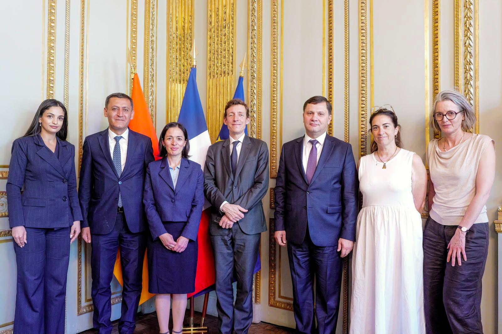 Zhanna Andreasyan and French Minister of National Education Édouard Geffray discussed prospects for cooperation