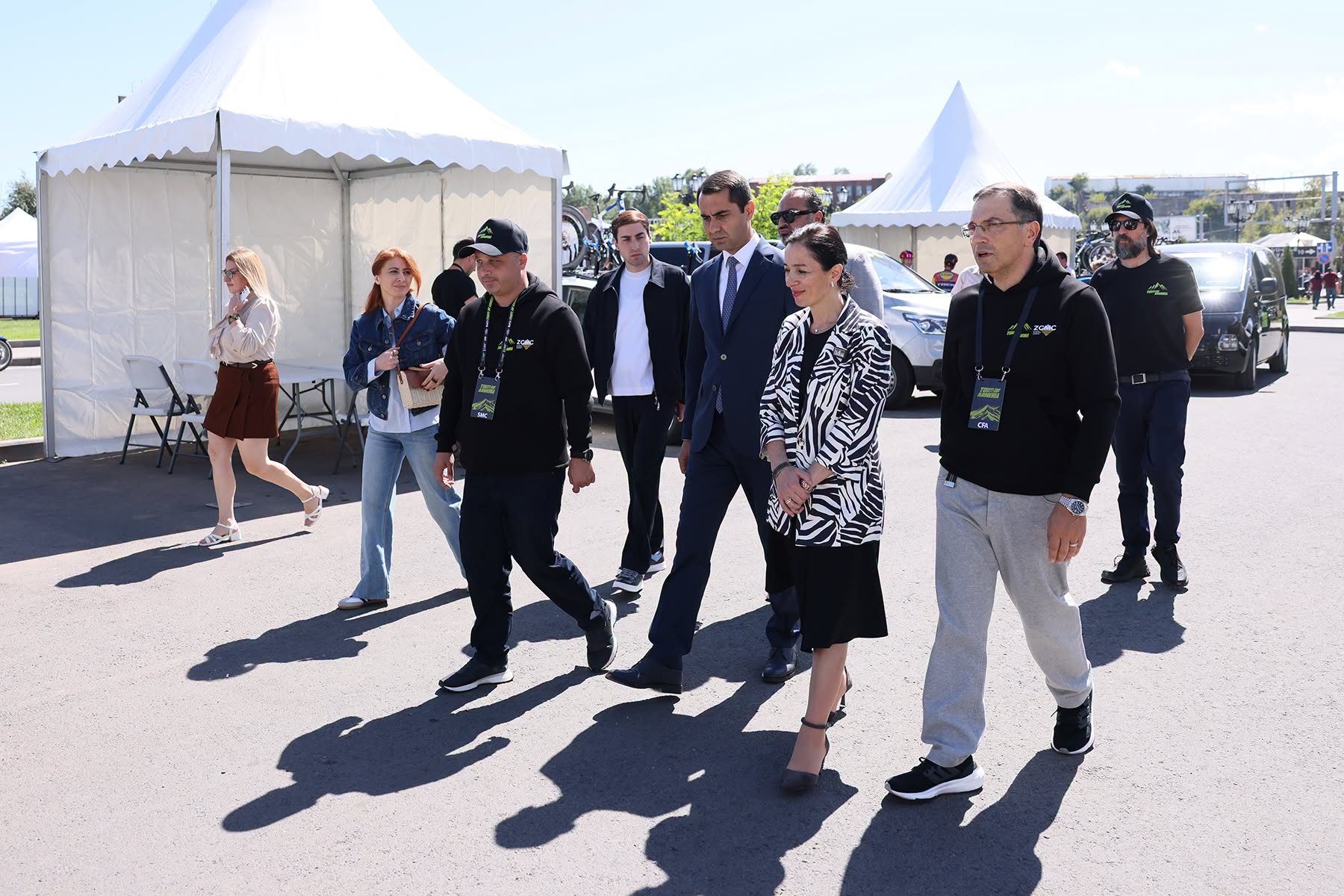 «Tour of Armenia»-ն մեկնարկել է Գավառից. միջազգային հեծանվավազքի պատմական մեկնարկն ազդարարել է ԿԳՄՍ նախարար Ժաննա Անդրեասյանը